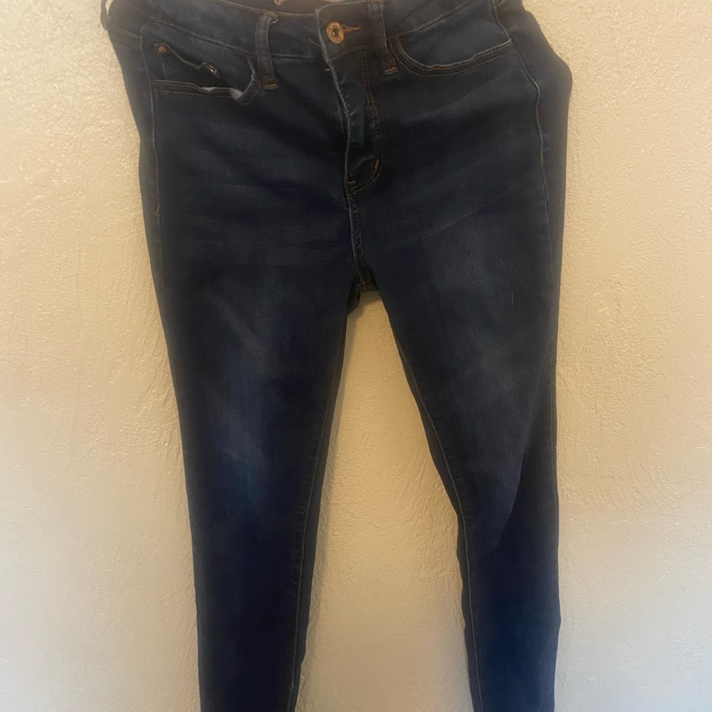 Women's Dark Blue Jeans